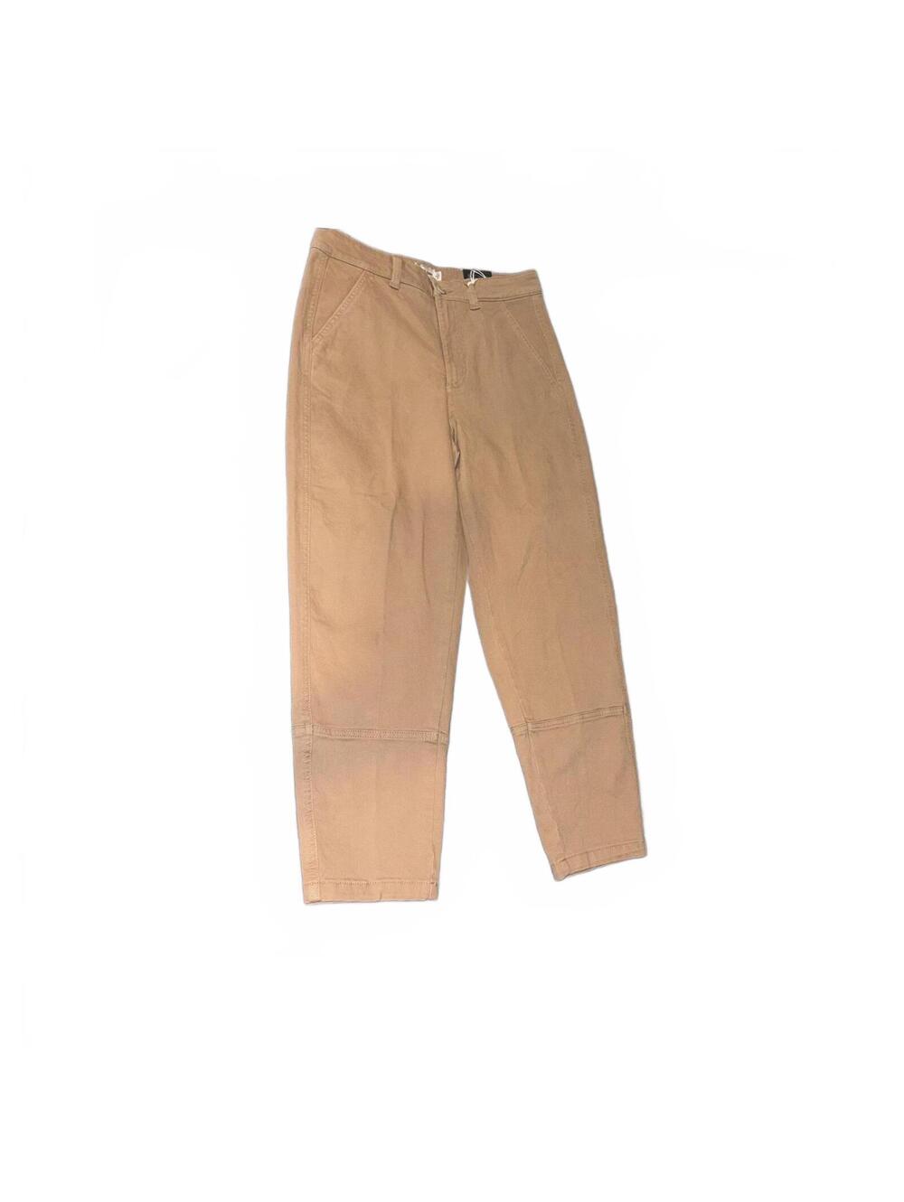 Alpine Design Khaki Barrel Pants Size 6 NWT Chino Sleek Utility